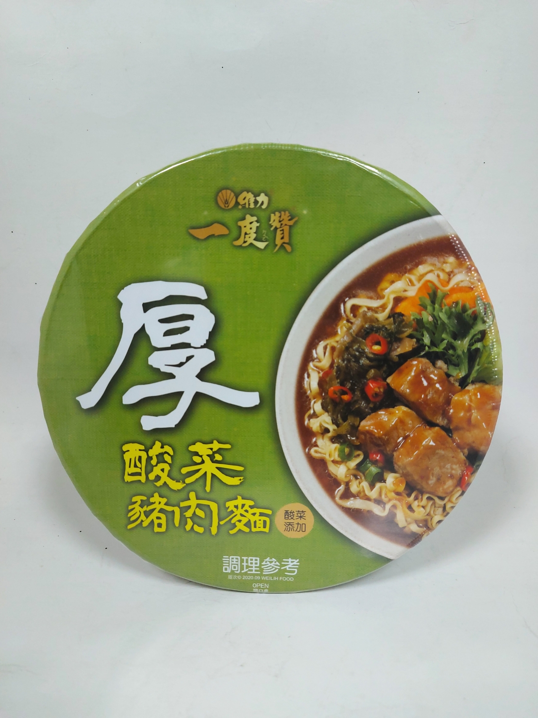 一度贊酸菜豬肉桶190g 6 J Mart佳瑪進口精品生活館